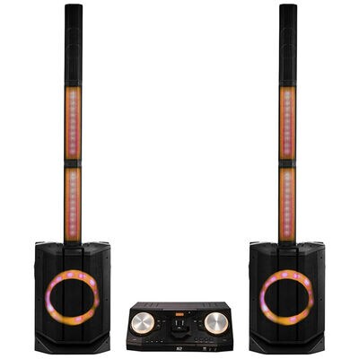 Alien Pro Home Entertainment Bluetooth & Karaoke System - Black,  Alien Pro Home Entertainment Bluetooth & Karaoke System - Black | AP-1280MAX