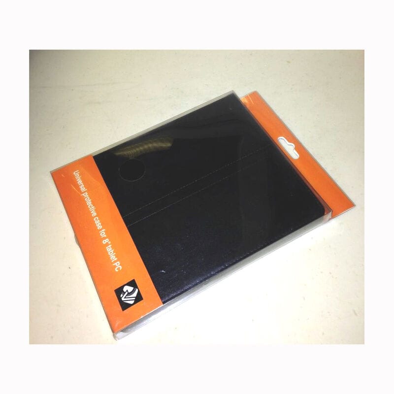 DQV Universal 7-8" Tri-Fold Leather Case - Black, , hires