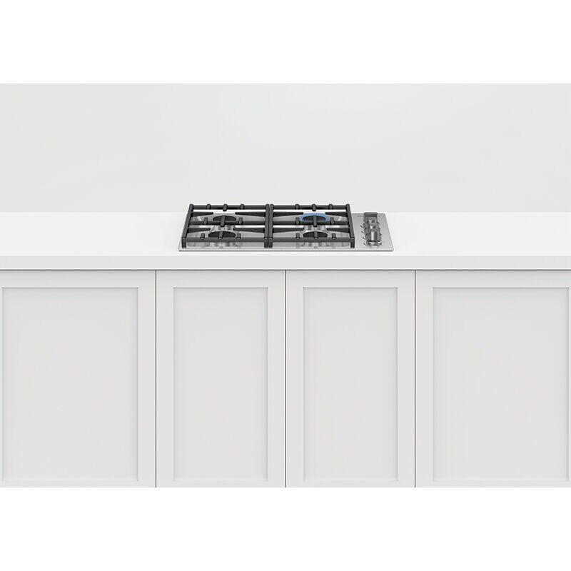 Fisher & Paykel Series 7 30 in. 4-Burner LP Gas Cooktop with Simmer Burner & Power Burner - Stainless Steel, , hires