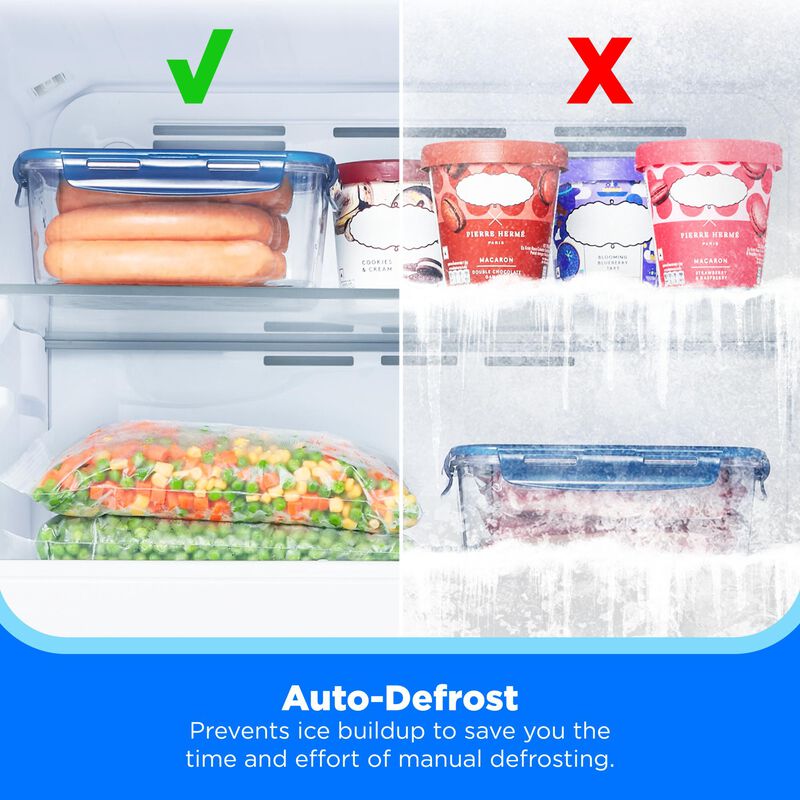 Midea 30 in. 18.1 cu. ft. Garage-Ready Top Freezer Refrigerator - White, White, hires