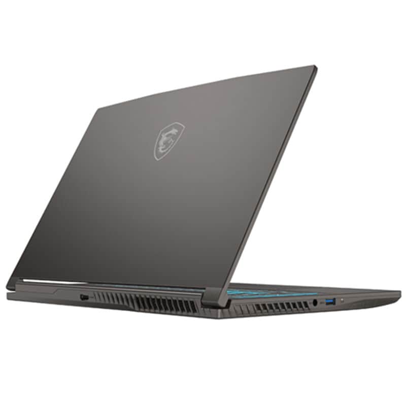 MSI Thin 15 16 in. Notebook with Intel Core i7-13620H, 13 Gen, 2.4 GHz, 10-Core CPU, NVIDIA GeForce RTX 4050, 6GB VRAM GPU, 16GB RAM, 1TB SSD & Windows 11 Home - Black, , hires