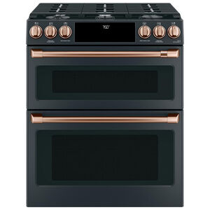 Cafe Front Control Gas Knobs & Handles - Brushed Copper, , hires