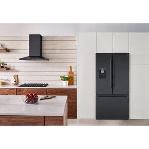 Bosch 500 Series 36 in. 21.6 cu. ft. Smart Counter Depth French Door Refrigerator with Ice & Water Dispenser - Black Stainless Steel, , hires