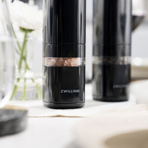 Zwilling Enfinigy Rechargeable Salt, Pepper, Spice Mill Black, , hires