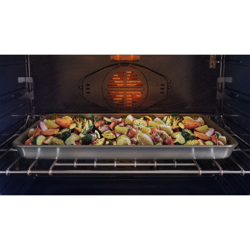 Samsung 30 in. 7 cu. ft. Smart Speed/ Steam Electric Microwave/Wall Oven Combo with Dual Convection & Sensor Cooking - Matte Black, , hires