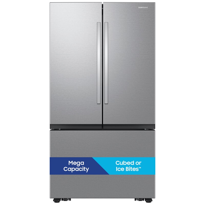 Samsung 36 in. 26.5 cu. ft. Smart Counter Depth French Door Refrigerator with Ice Maker - Fingerprint Resistant Stainless Steel, , hires