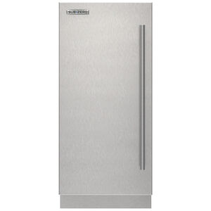 Sub-Zero 15 in. Stainless Door Panel with Tubular Handle - Left Hinge, , hires