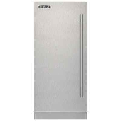 Sub-Zero 15 in. Stainless Door Panel with Tubular Handle - Left Hinge | 7043089