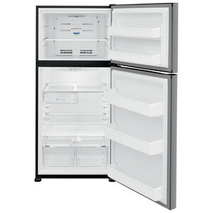 Frigidaire 30 in. 18.3 cu. ft. Energy Star Garage-Ready Top Freezer Refrigerator - Stainless Steel, Stainless Steel, hires