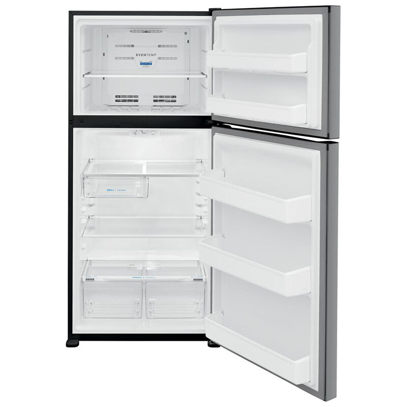 Frigidaire 30 in. 18.3 cu. ft. Energy Star Garage-Ready Top Freezer Refrigerator - Stainless Steel, Stainless Steel, hires