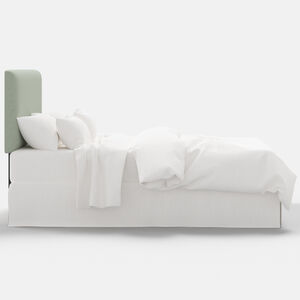 Skyline Furniture Zuma Fabric Twin Size Headboard - Seafoam, , hires