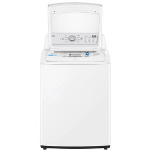 LG 27 in. 4.8 cu. ft. Top Load Washer with 4-Way Agitator & TurboDrum Technology - White, , hires