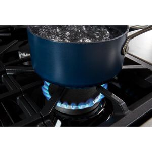 Maytag 30 in. 5.0 cu. ft. Smart Air-Fry Standard Convection Slide-In Gas Range with 5 Sealed Burners, Reversible Grill & Griddle - Fingerprint Resistant Stainless Steel, , hires