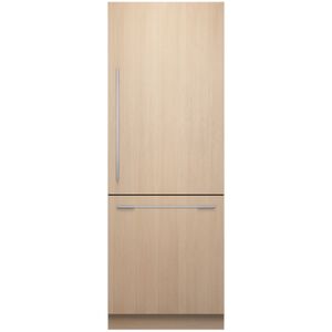 Fisher & Paykel Series 11 30 in. 15.9 cu. ft. Built-In Smart Counter Depth Bottom Freezer Refrigerator with Zero Clearance Hinge & Internal Water Dispenser - Custom Panel Ready, , hires