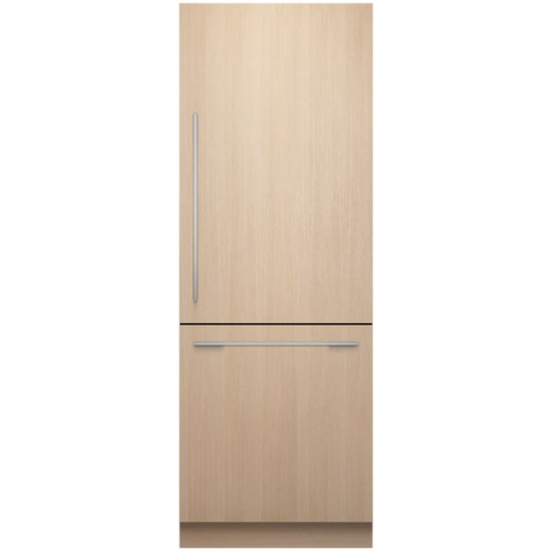 Fisher & Paykel Series 11 30 in. 15.9 cu. ft. Built-In Smart Counter Depth Bottom Freezer Refrigerator with Zero Clearance Hinge & Internal Water Dispenser - Custom Panel Ready, , hires