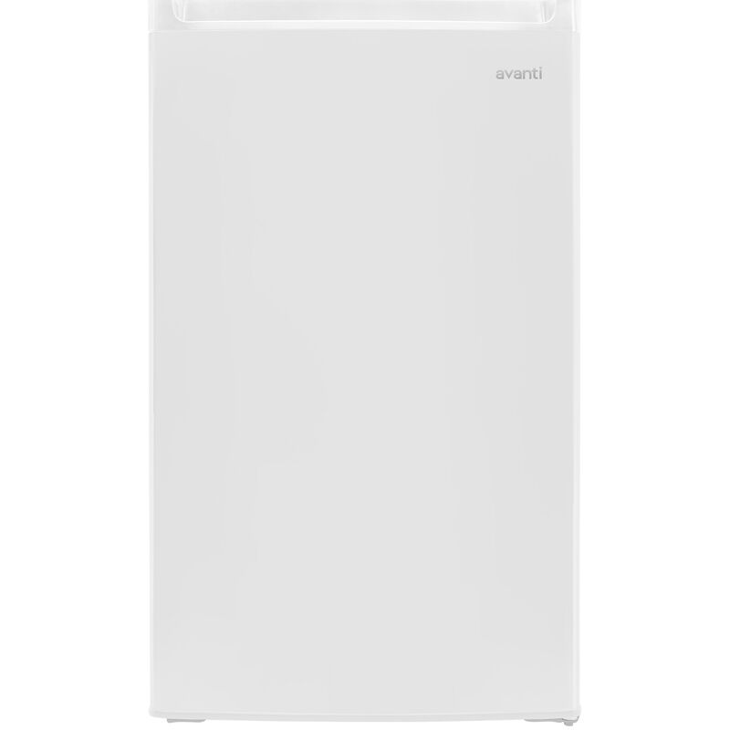 Avanti 20 in. 4.4 cu. ft. Mini Fridge with Freezer Compartment - White, White, hires