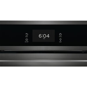 Frigidaire Gallery 30 in. 7 cu. ft. Steam Electric Microwave/Wall Oven Combo with True European Convection - Black Stainless, Black Stainless, hires