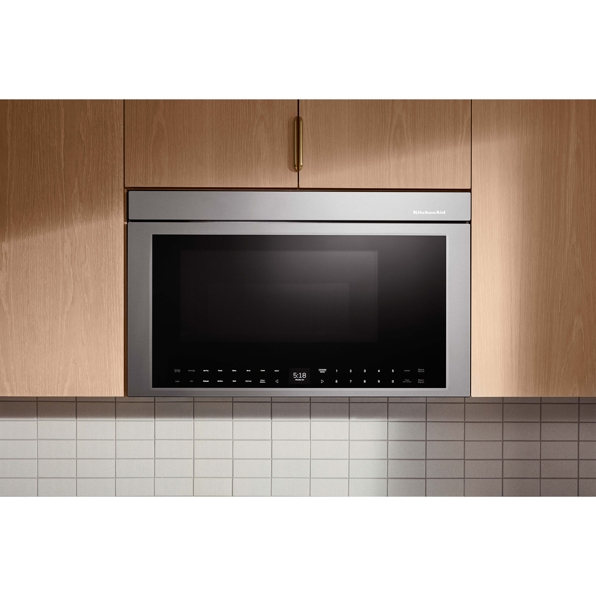 KitchenAid 30 in. 1.1 cu. ft. 950W Smart Over-the-Range Microwave