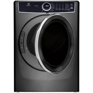 Electrolux 600 Series 27 in. 8.0 cu. ft. Stackable Gas Dryer with LuxCare Dry, Instant Refresh, Perfect Steam & Sanitize Cycle - Titanium, Titanium, hires