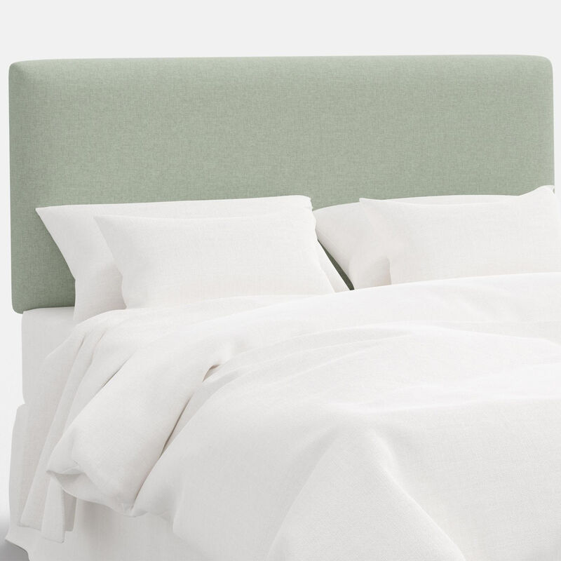 Skyline Furniture Zuma Fabric Twin Size Headboard - Seafoam, , hires