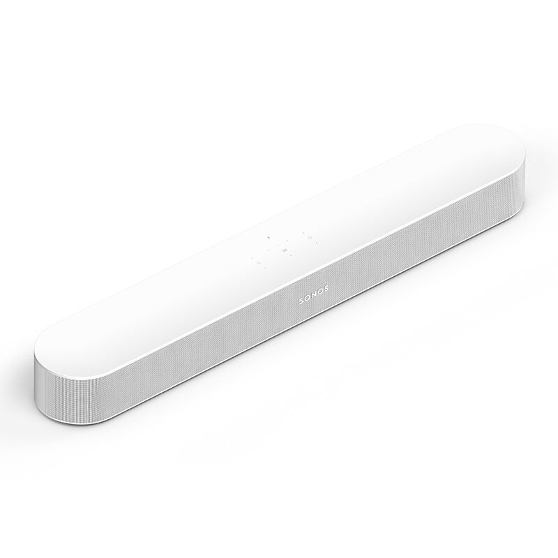 Sonos - Beam Soundbar (Gen 2) - White, White, hires