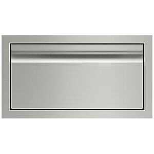Wolf 18 in. Stainless Steel Outdoor Paper Towel Drawer, , hires