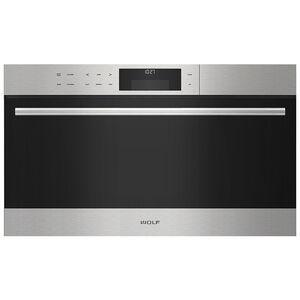 Wolf E Series 30 in. 1.8 cu. ft. Electric Wall Oven with Standard Convection - Stainless Steel, , hires