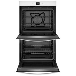 Whirlpool 30 in. 10 cu. ft. Smart Top Control Electric Double Wall Oven with Standard Convection - White, White, hires