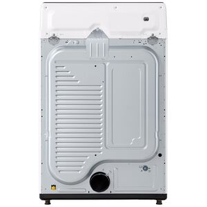 LG 27 in. 7.3 cu. ft. Smart Gas Dryer with EasyLoad Door, AI Sensor Dry, TurboSteam Technology, Sanitize & Steam Cycle - Alpine White, Alpine White, hires