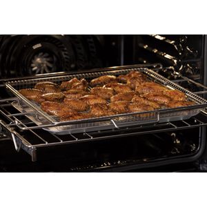 Frigidaire Gallery 30 in. 5.3 cu. ft. Air-Fry True European Convection Steam Electric Range with 4 Induction Burners - Stainless Steel, , hires