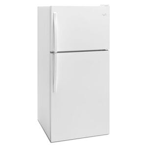 Whirlpool 30 in. 18.2 cu. ft. Top Freezer Refrigerator - White, White, hires