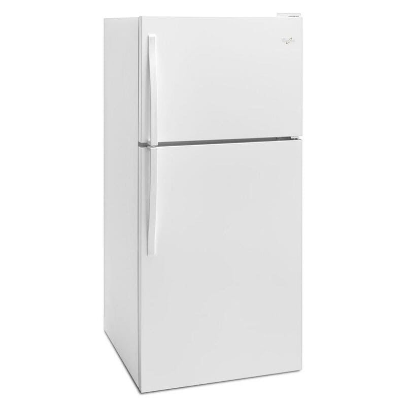 Whirlpool 30 in. 18.2 cu. ft. Top Freezer Refrigerator - White, White, hires