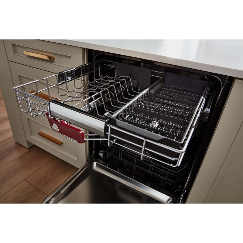 KitchenAid 24 in. Top Control Dishwasher with 39 dBa Sound Level & 3rd-Rack - Custom Panel Ready, Custom Panel Required, hires