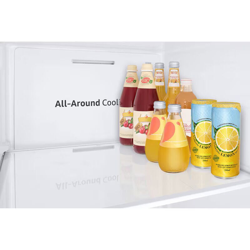Samsung 36 in. 27.4 cu. ft. Side by Side Refrigerator with Ice & Water Dispenser - Stainless Steel, Stainless Steel, hires