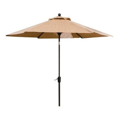 Hanover Monaco Tiltable 9' Patio Umbrella - Tan | MONACOUMB
