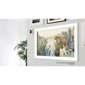 Samsung 32" The Frame Customizable Bezel Compatible with Samsung 2021-2024 The Frame TVs - White, , hires