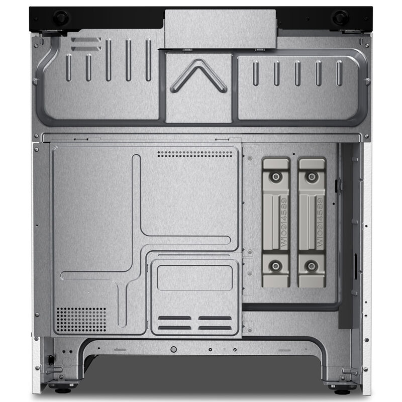Whirlpool 30 in. 5.3 cu. ft. Smart Air-Fry Electric Range with Radiant Burners - White, , hires