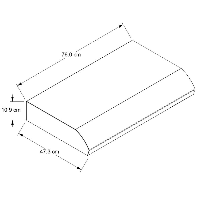 Whirlpool 30 in. Ductless Standard Style Range Hood with 140 CFM, 2 Fan Speeds & 1 Incandescent Light - White, , hires
