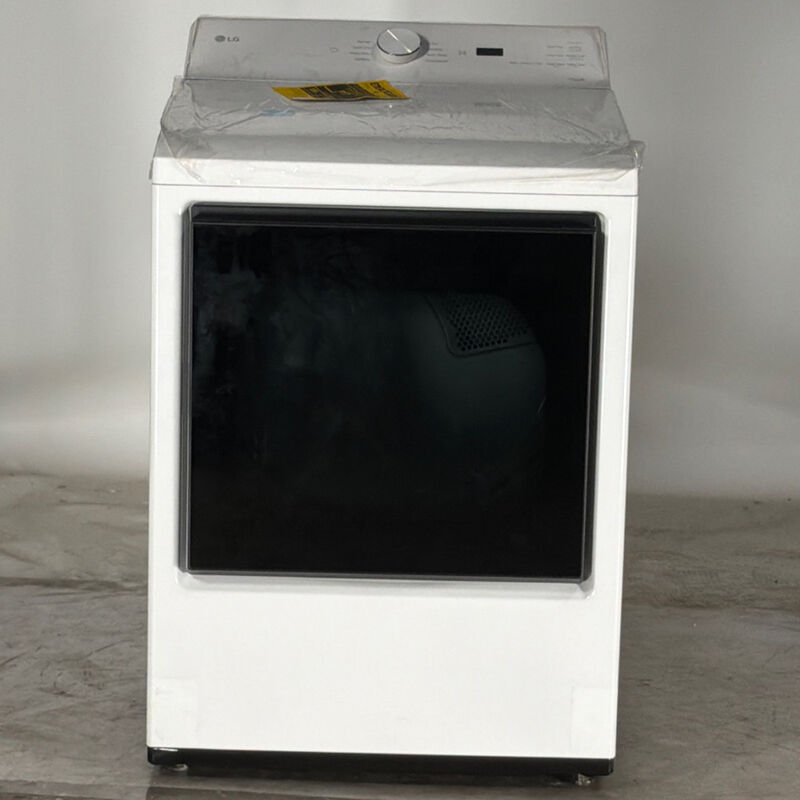 LG 27 in. 7.3 cu. ft. Smart Electric Dryer with AI Sensor Dry - Alpine White (Open Box Good Condition), , hires