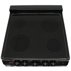 Premier 24 in. 3 cu. ft. Electric Range with Smoothtop Burners - Black, , hires