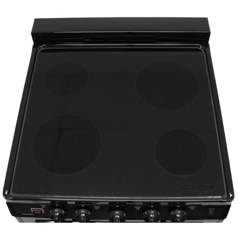 Premier 24 in. 3 cu. ft. Electric Range with Smoothtop Burners - Black, , hires