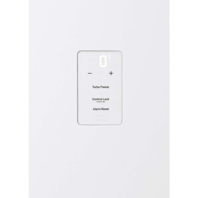 GE 28 in. 14.1 cu. ft. Garage-Ready Upright Freezer with Adjustable Shelves - White, , hires