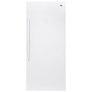 GE 33" 21.3 Cu. Ft. Upright Freezer - White, , hires