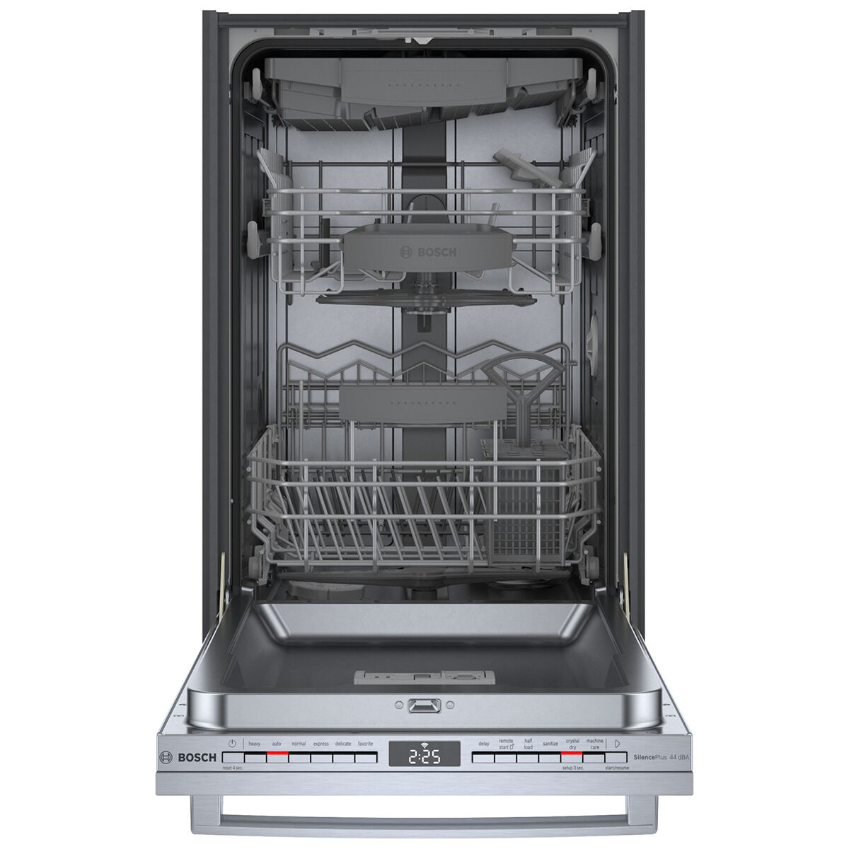 Bosch 800 Series 18 in. ADA Compliant Top Control Smart Dishwasher