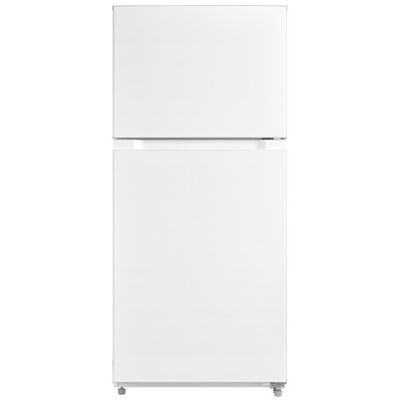 Avanti 28 in. 14.0 cu. ft. Counter Depth Top Freezer Refrigerator - White | FF14D0W-4