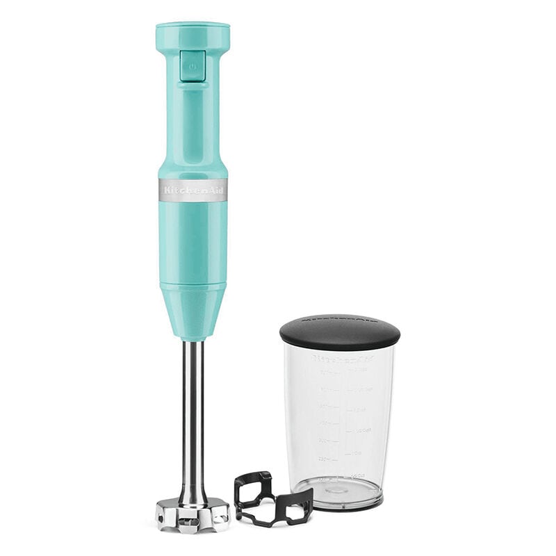 KitchenAid Variable Speed Hand Blender - Aqua Sky, , hires