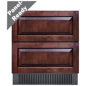 Summit 30 in. 5.4 cu. ft. Outdoor Double Refrigerator Drawers - Custom Panel Ready, , hires