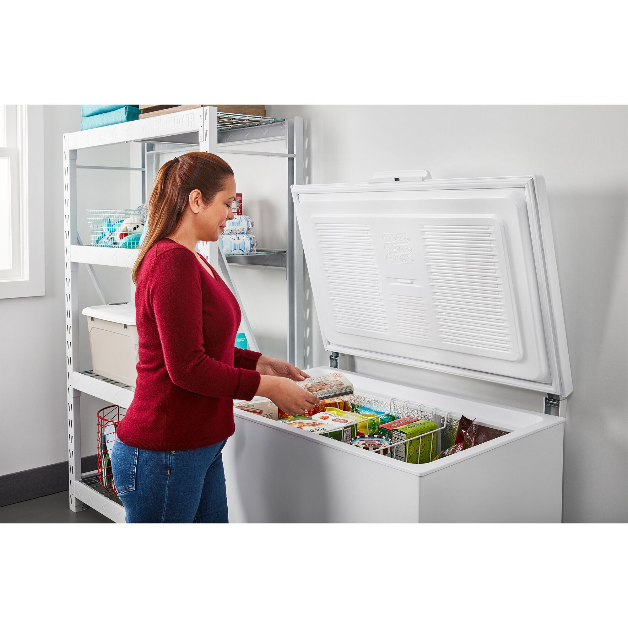 How big is a shop 5 cubic foot deep freezer