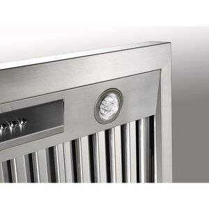 NXR EH Series 30 in. Ducted Canopy Pro Style Range Hood with 800 CFM, 3 Fan Speeds & 2 LED Lights - Stainless Steel, , hires