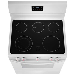 Frigidaire 30 in. 5.3 cu. ft. Electric Range with Smoothtop Burners - White, White, hires